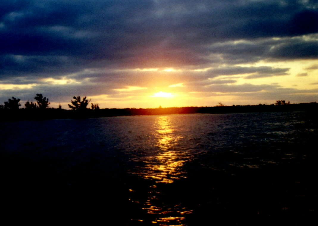 Sunrise over Baker's Bay