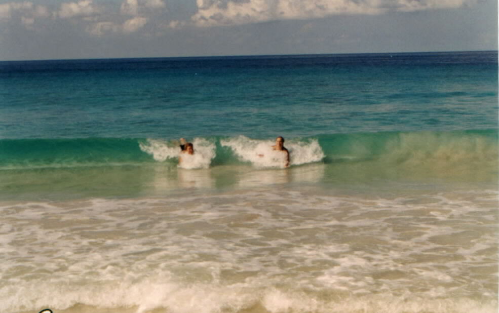 Body-surging at Long Bay